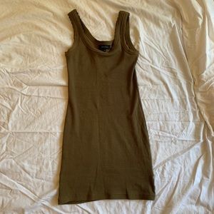 ANGL Dark Green Dress Size Small